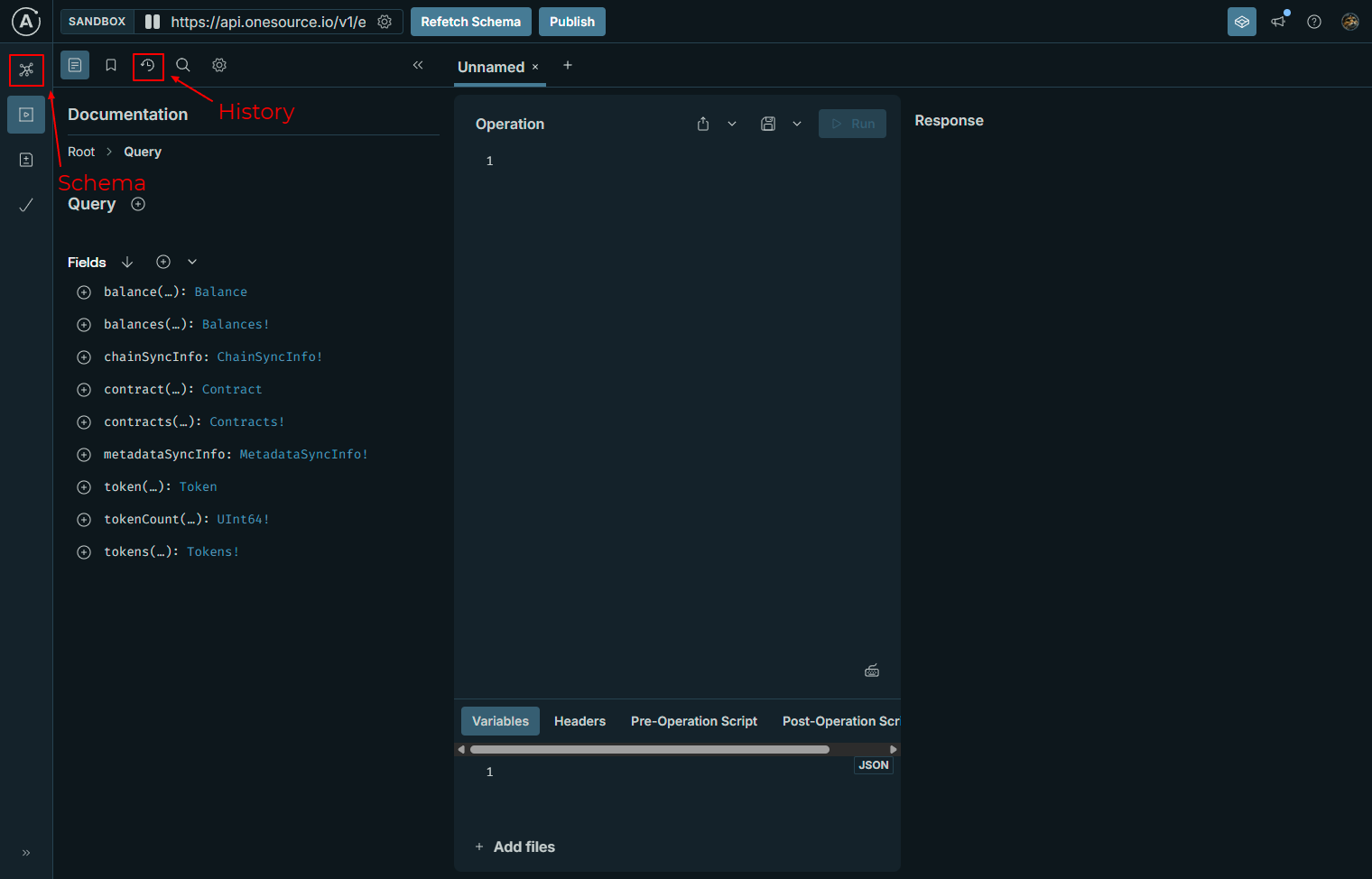 Apollo Sandbox Playground Other Features